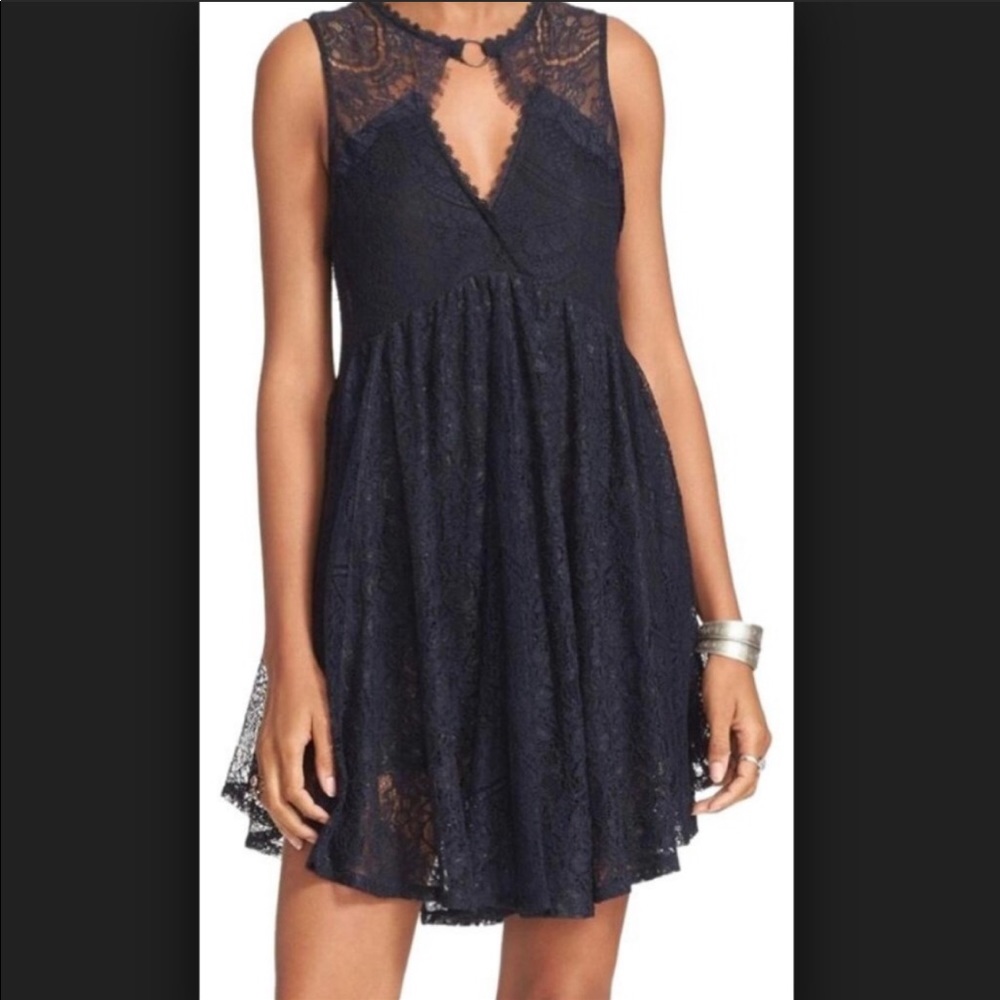 💗Free People dont you dare lace dress